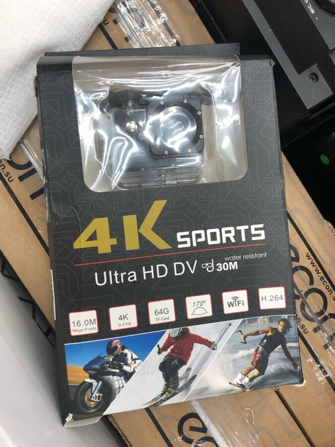 Экшн-камера sports 4k