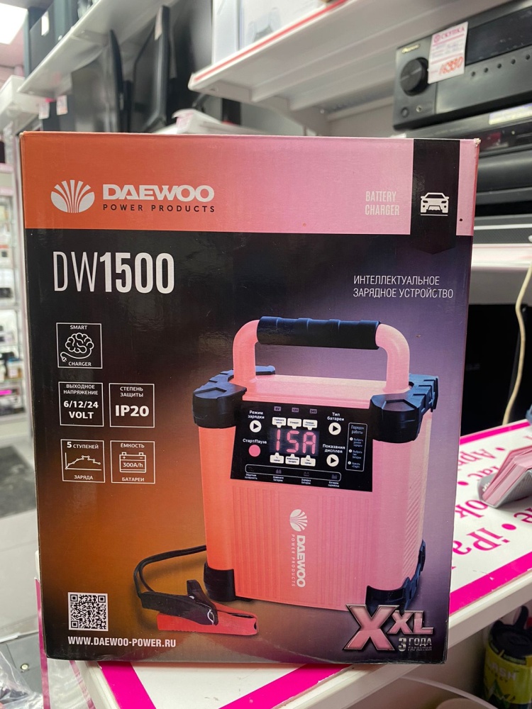 Автомобильное пускозарядное устройство daewoo dw1500