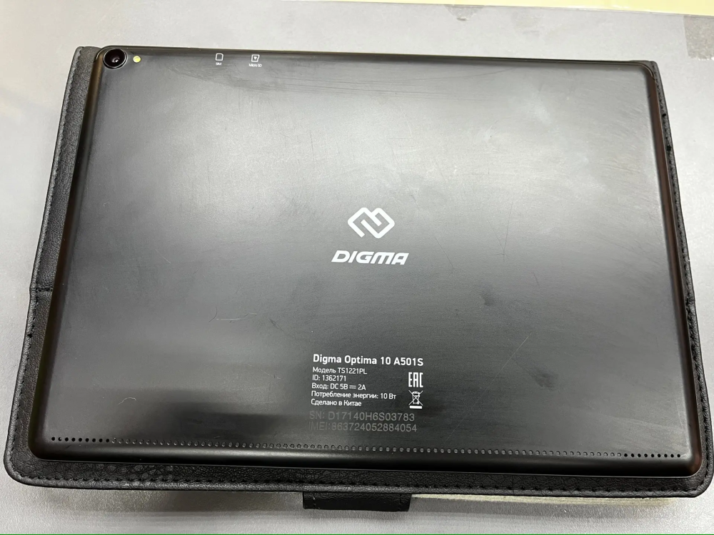 Планшет Digma Optima 10a501s 1/16