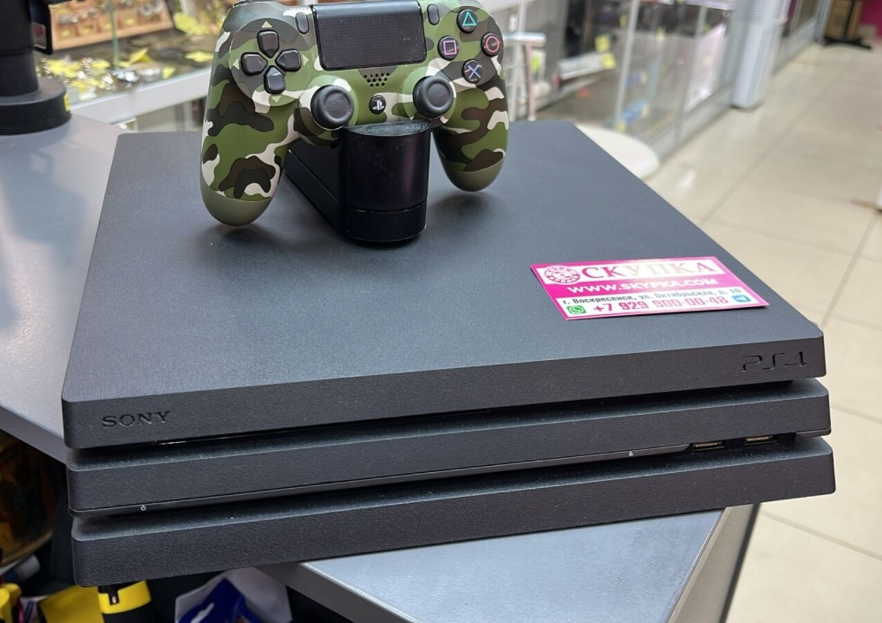 Игровая приставка Sony PlayStation 4 PRO 1тб