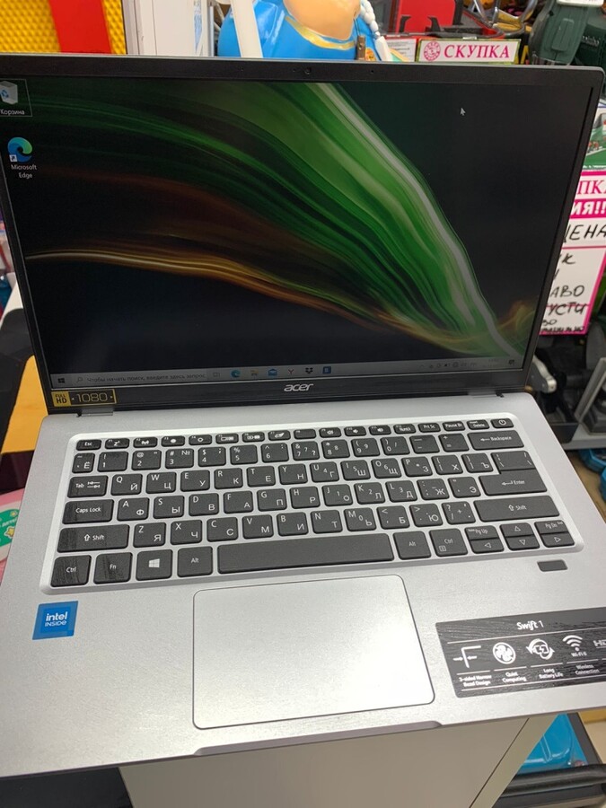 Ноутбук Acer / N4500/Ram-4gb/SSD-60gb/Video Intel UHD Graphics
