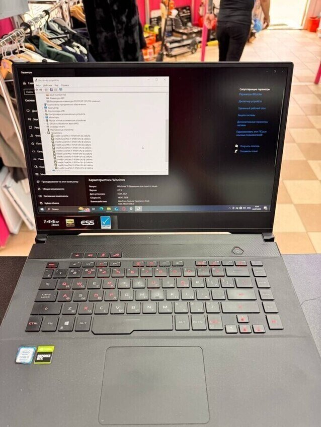 Ноутбук ASUS ZEPHYRUS ROG GU502