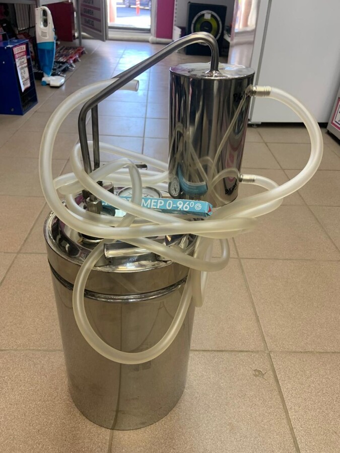 Самогонный аппарат ЧЗДА двойного перегона 8л